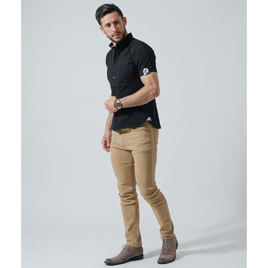 シャツ メンズ トップス カットソー Tシャツ チノパンツ セット