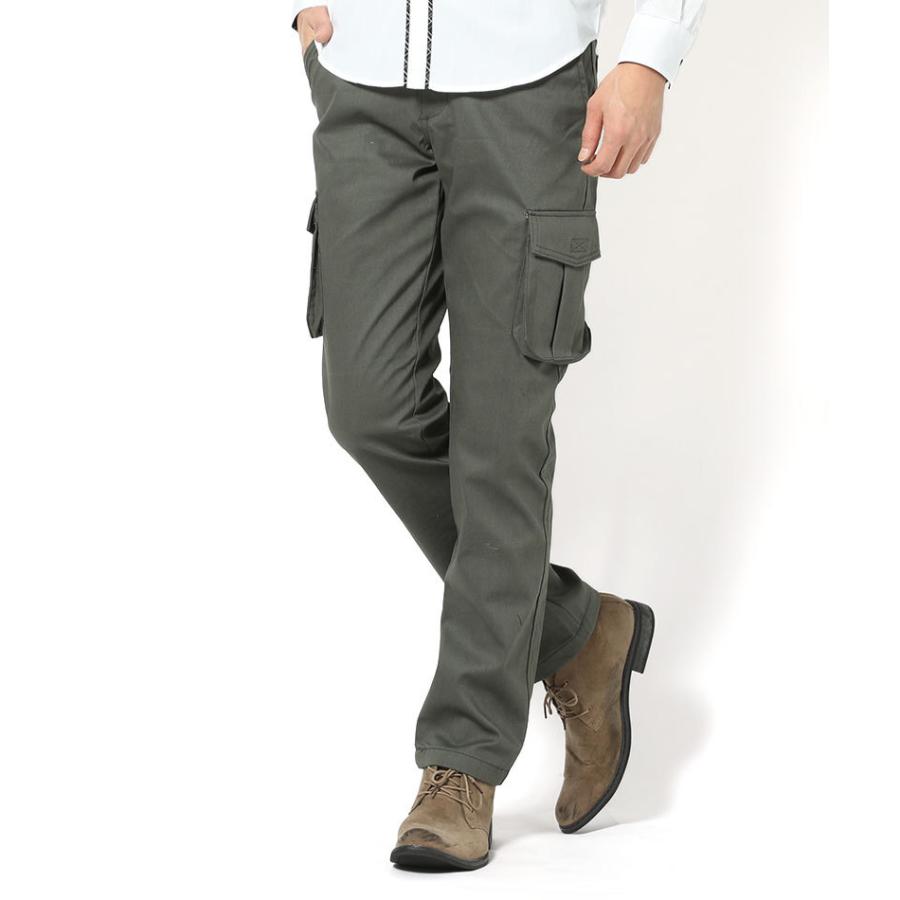 カーゴパンツ パンツ メンズ 防風加工サイドポケットカーゴ