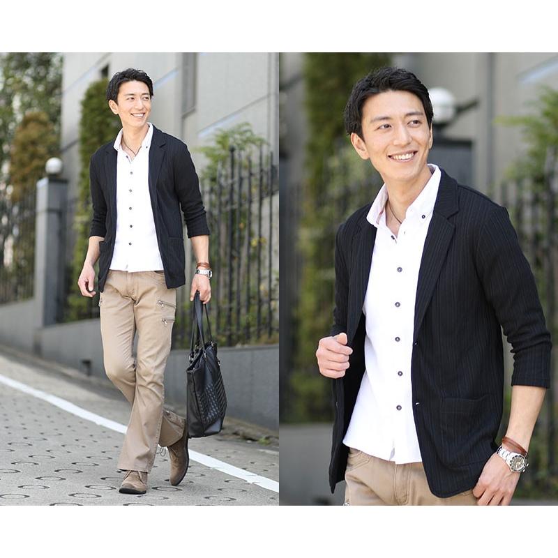 ジャケット メンズ 夏 50代 サマージャケット 夏物ジャケット 七分袖