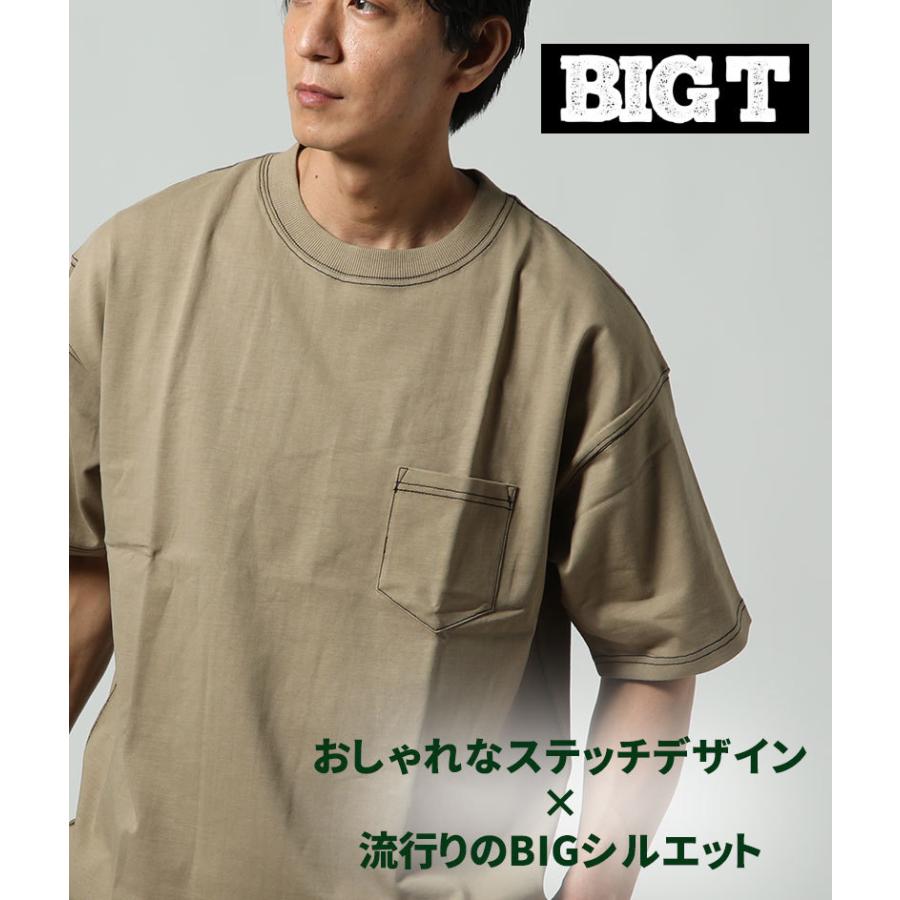 イケオジ tシャツ メンズ カットソー 半袖 オーバーサイズ クルー