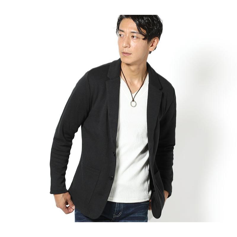 テーラードジャケット メンズ アウター 長袖 ジャケット カットソー カットジャケット ストレッチ 61 Menz Style 通販 Yahoo ショッピング