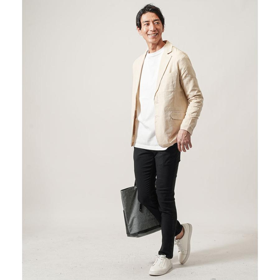 ザラマン●極美品●コットンブレンド バーズアイサマージャケット ブレザー M ザラマン○極美品○コットンブレンド バーズアイサマー