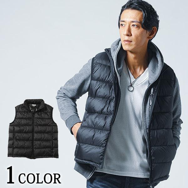 ベスト メンズ アウター 中綿 無地 秋 冬 服 30代 40代 50代 61 Menz Style 通販 Yahoo ショッピング