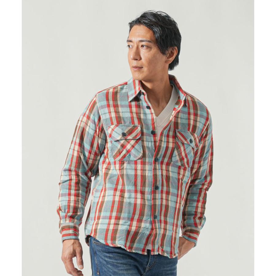 ウエスタンチェックシャツ チェックシャツジャケット メンズ