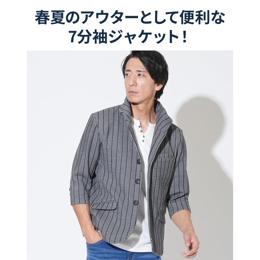 立ち襟 ジャケット スタンドカラー メンズ イタリアンカラージャケット