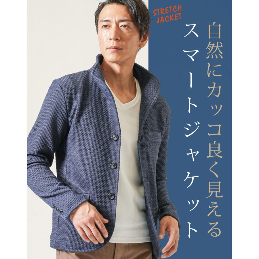カラージャケット アウター スタンド カラー ユニセックス スタンド