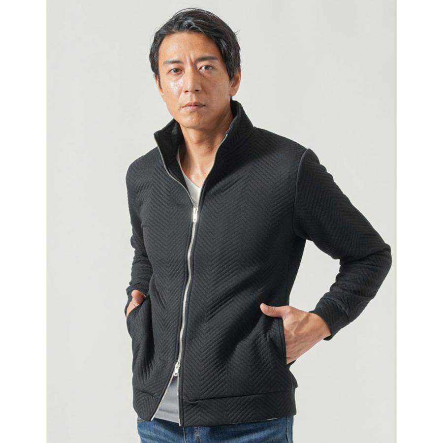 ジップアップブルゾン ジップアップトップス メンズ 春物 上着 春 春物 