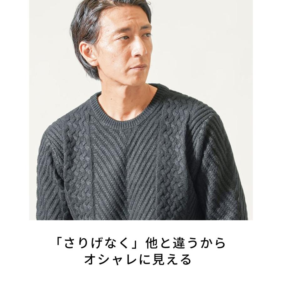 メンズ春ニット 春セーター セーター メンズ ニット 厚手 厚手ニット 