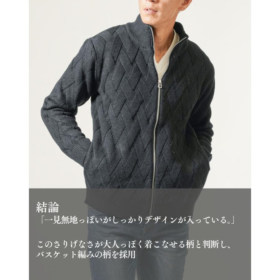 ドライバーズニット ジップアップセーター メンズ ジップアップ ドライバーズニット ジップアップセーター メンズ ジップアップ