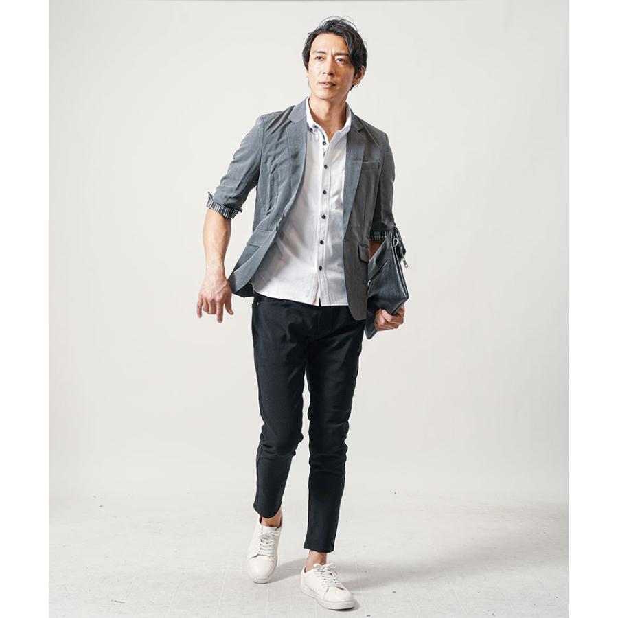 【3点セット】c-boy style 大人カジュアルコーデ スマートカジュアルデート服3点コーデセット ネイビーピン