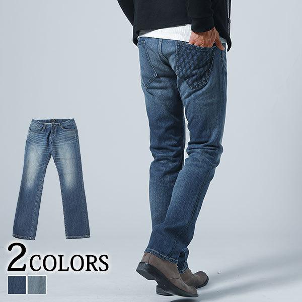 デニム メンズ ボトム パンツ ジーンズ ジーパン ストレッチ スリム 春 夏 秋 冬 服 30代 40代 50代 Menz Style メンズスタイル 都内で