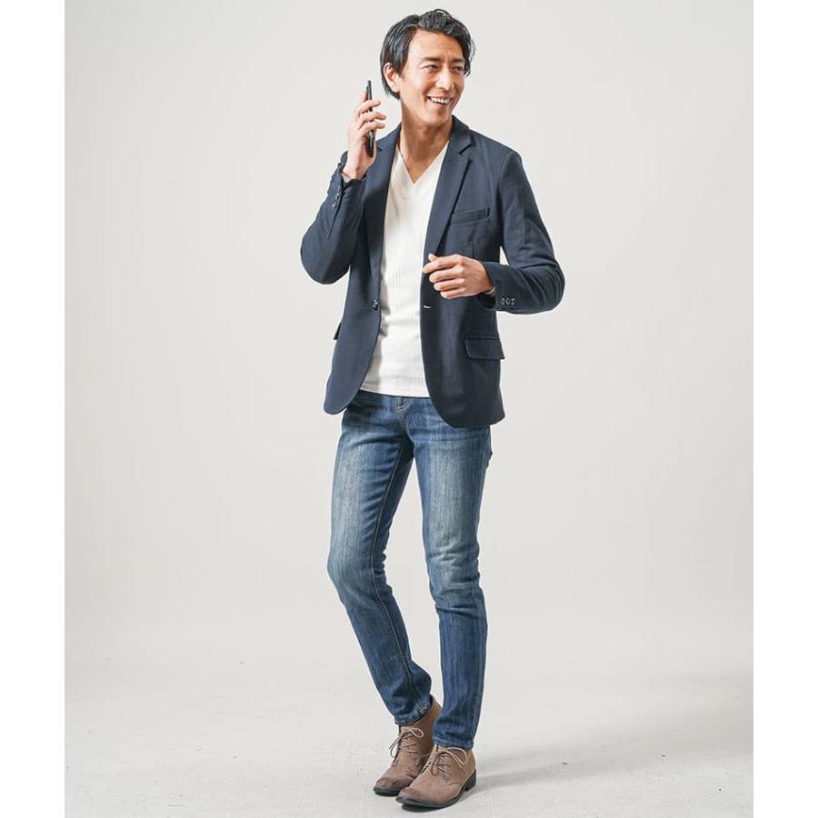 ジャケット メンズ 秋 50代 テーラードジャケット 秋アウター 紺