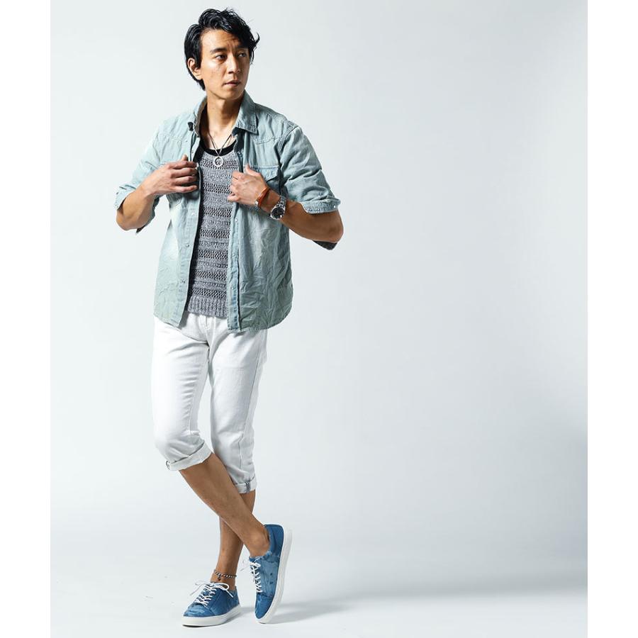 スニーカー メンズ シューズ デニム素材 ローカット 春 夏 秋 冬 靴 30代 40代 50代 75 6305 Menz Style 通販 Yahoo ショッピング