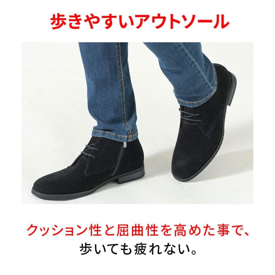 チャッカブーツメンズ スエード靴 メンズ チャッカーブーツ スエード