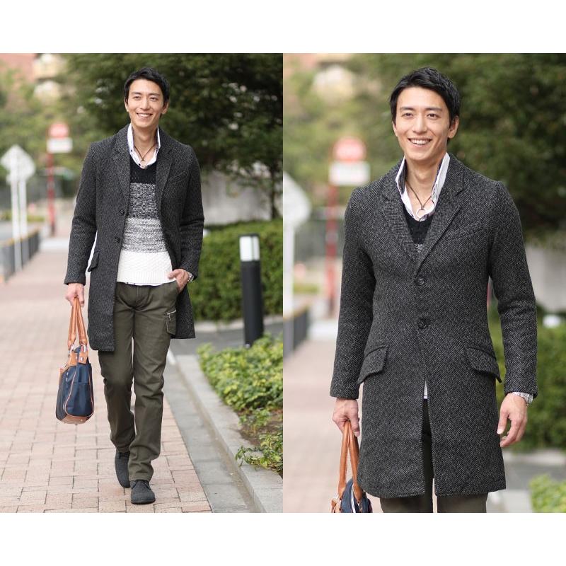 安い コート メンズ チェスターコート ウール おしゃれ 代 30代 40代 50代 メンズスタイル Menz Style 大きいサイズ ブランド直営 Newmatic Ae
