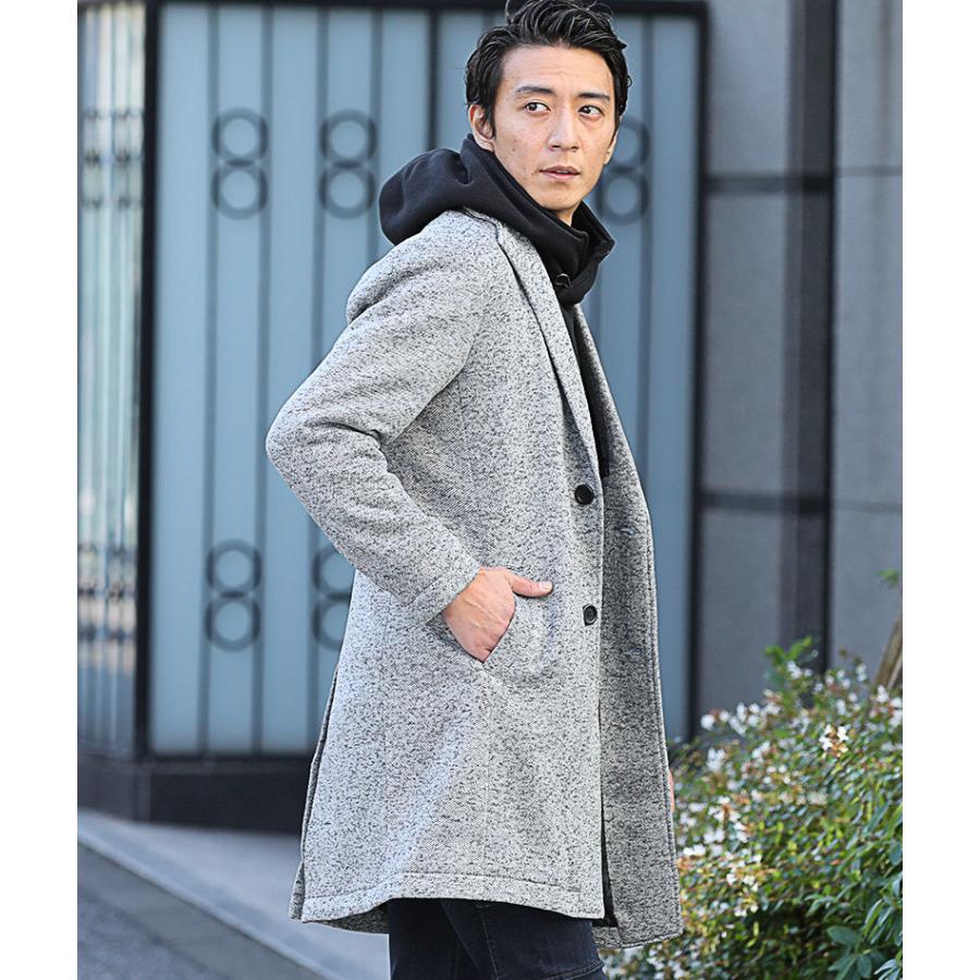 チェスターコート メンズ コート チェスター カルゼ織り ロングコート 秋冬 服 30代 40代 50代 79 9 27ms Menz Style 通販 Yahoo ショッピング