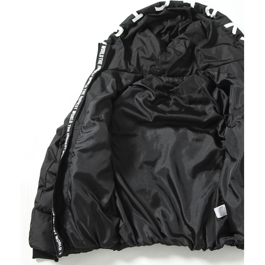 中綿ジャケット メンズ アウター フード 英字 ロゴ 撥水加工 長袖 冬 服 30代 40代 50代 メンズスタイル Menz Style 最上の品質な