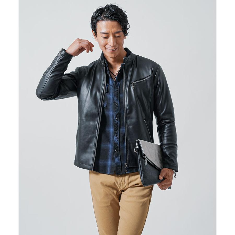レザージャケット メンズ ライダースジャケット 50代 春 夏 レザージャケット メンズ ライダースジャケット 50代 春 夏