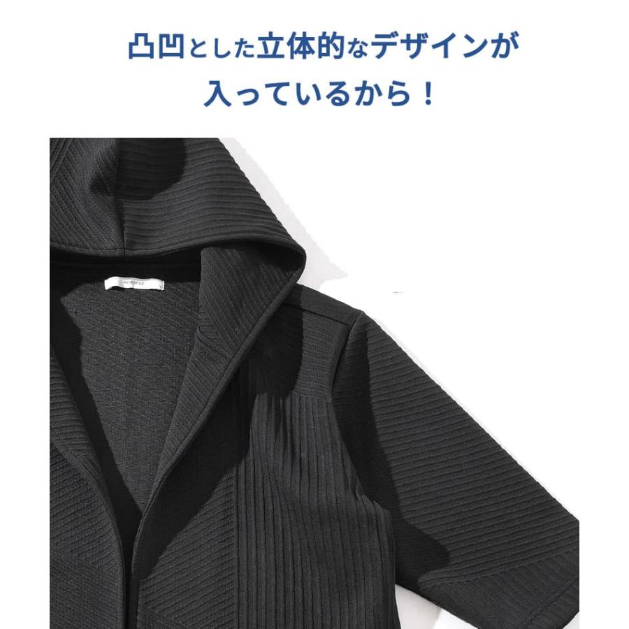 夏用パーカー サマーパーカー メンズ 夏パーカー 7分袖 フーディガン