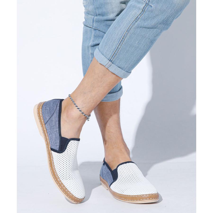 スリッポン メンズ シューズ メッシュ素材 軽量 春 夏 靴 30代 40代 50代 メンズスタイル Menz Style 80 Br0972 Menz Style 通販 Yahoo ショッピング