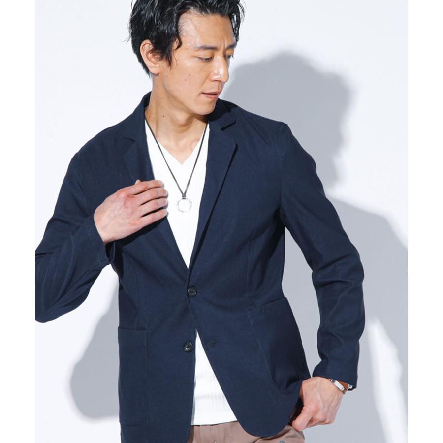 テーラードジャケット メンズ アウター ジャケット ストレッチ 長袖