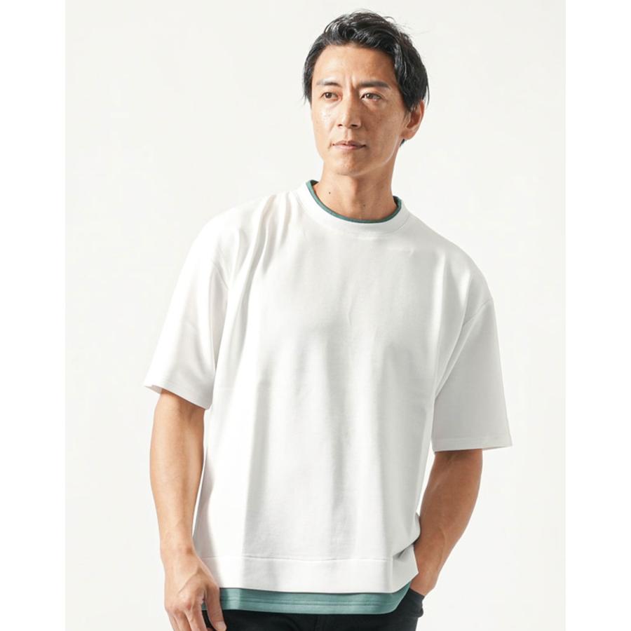 ビッグシルエット tシャツ メンズ オーバーサイズ クール 重ね着 ビッグシルエット tシャツ メンズ オーバーサイズ クール 重ね着