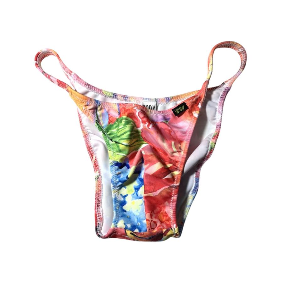BODYWEAR メンズビキニ ボタニカルフラワー柄 スタイリッシュ ハーフ