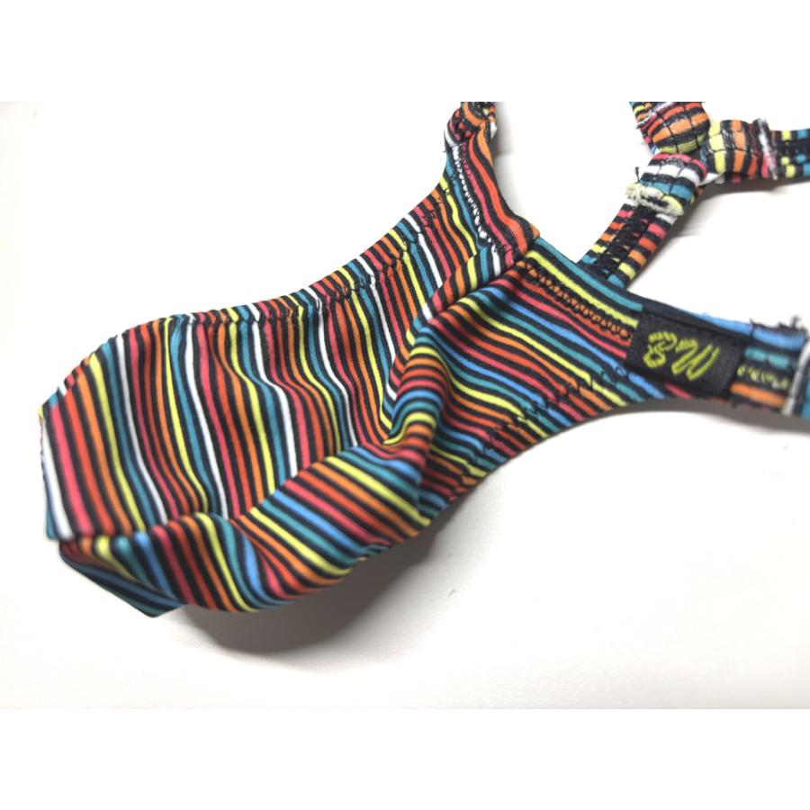 BODYWEAR メンズビキニ　マルチカラーストライプ　ウルトラマイクロ　Gストリング　3003258 |  | 05