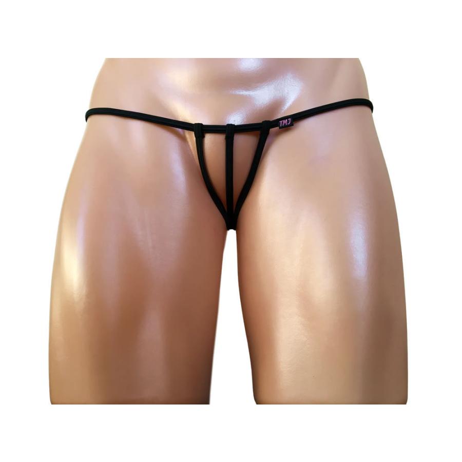 トップモードジャパンユニセックス トリノクール 3LINE Gストリング マイクロビキニ 紐パンUnisex G string Micro Bikini 70001｜menzbikini｜08