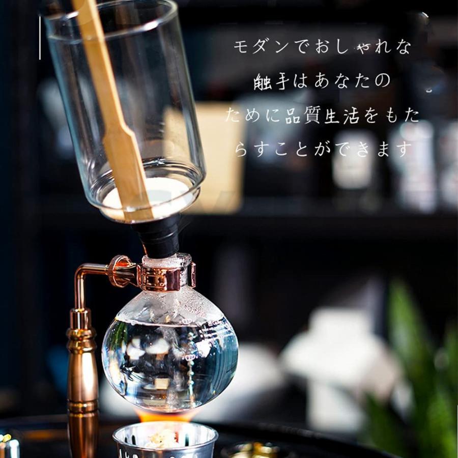 コーヒーサイフォン コーヒーサイホン サイフォン式 コーヒーメーカー おしゃれ 3杯用 耐熱ガラス製 コーヒーミル 手動 レトロ 高級 フィルターカップ Kfj001 Easy Life 通販 Yahoo ショッピング