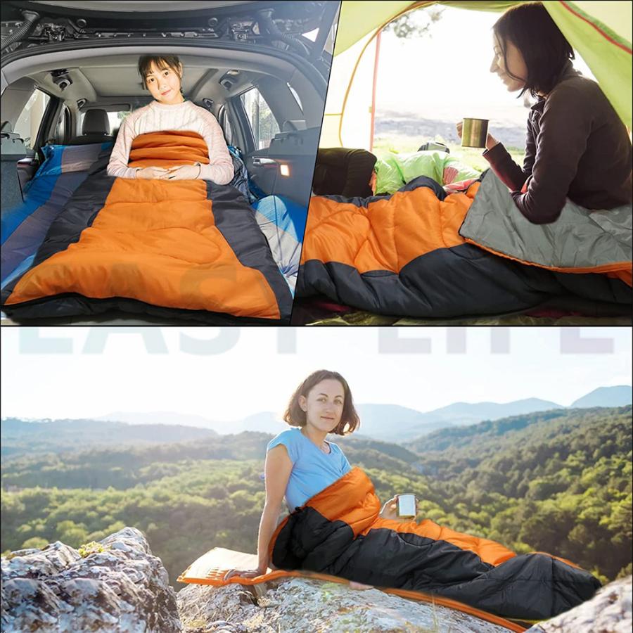 寝袋 シュラフ 封筒型 冬用 コンパクト ニトリ 冬用 マット アウトドア用品 軽量 アウトドア キャンプ 登山 車中泊 コスパ 安い 収納パック付き Sd005 Easy Life 通販 Yahoo ショッピング