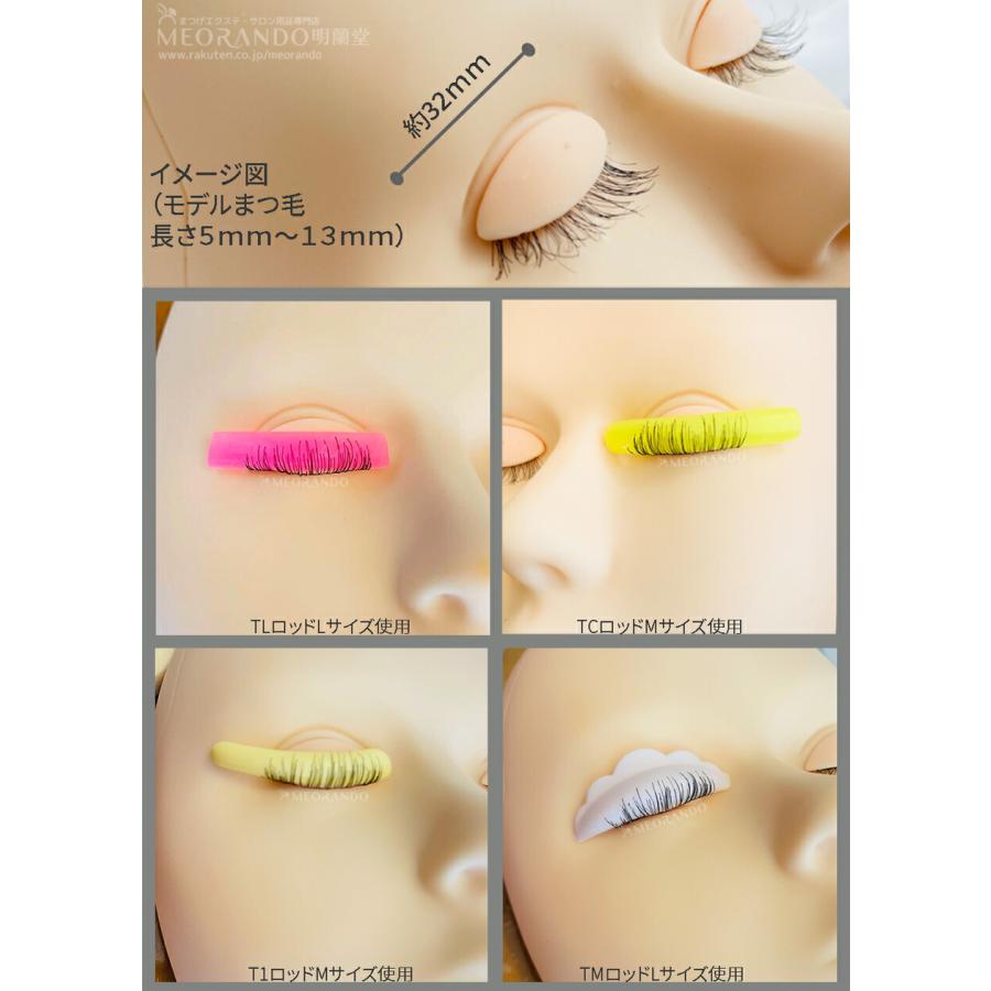 明蘭堂 デザインまつ毛ロット12ペアとY形コームブラシ10枚セット