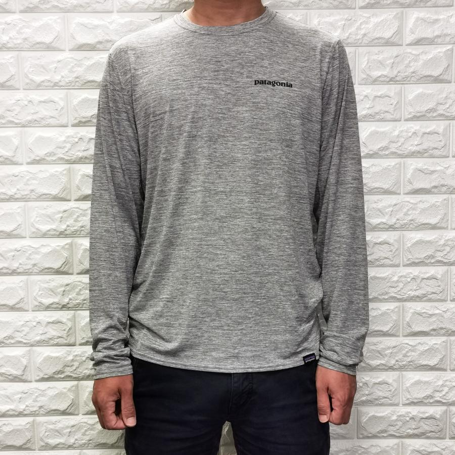 Patagonia パタゴニア 長袖 Tシャツ ロゴ ロンT メンズ 45190　キャプリーン クール デイリー グラフィック ロングスリーブシャツ｜meraviglie｜11