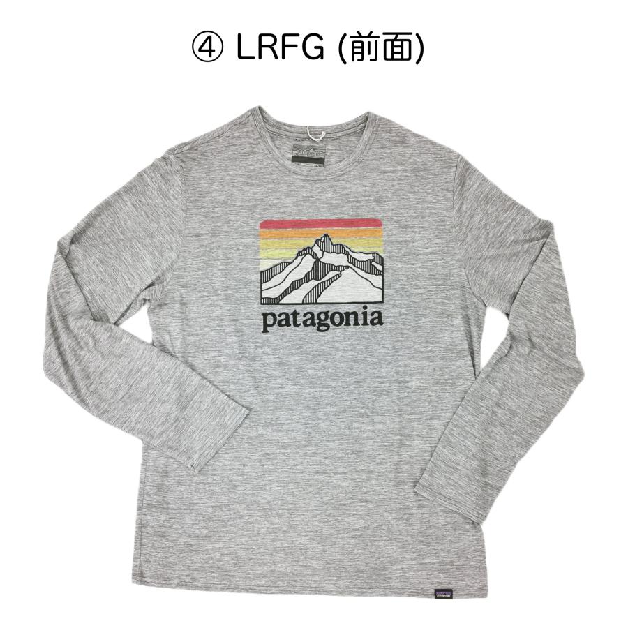 Patagonia パタゴニア 長袖 Tシャツ ロゴ ロンT メンズ 45190　キャプリーン クール デイリー グラフィック ロングスリーブシャツ｜meraviglie｜08