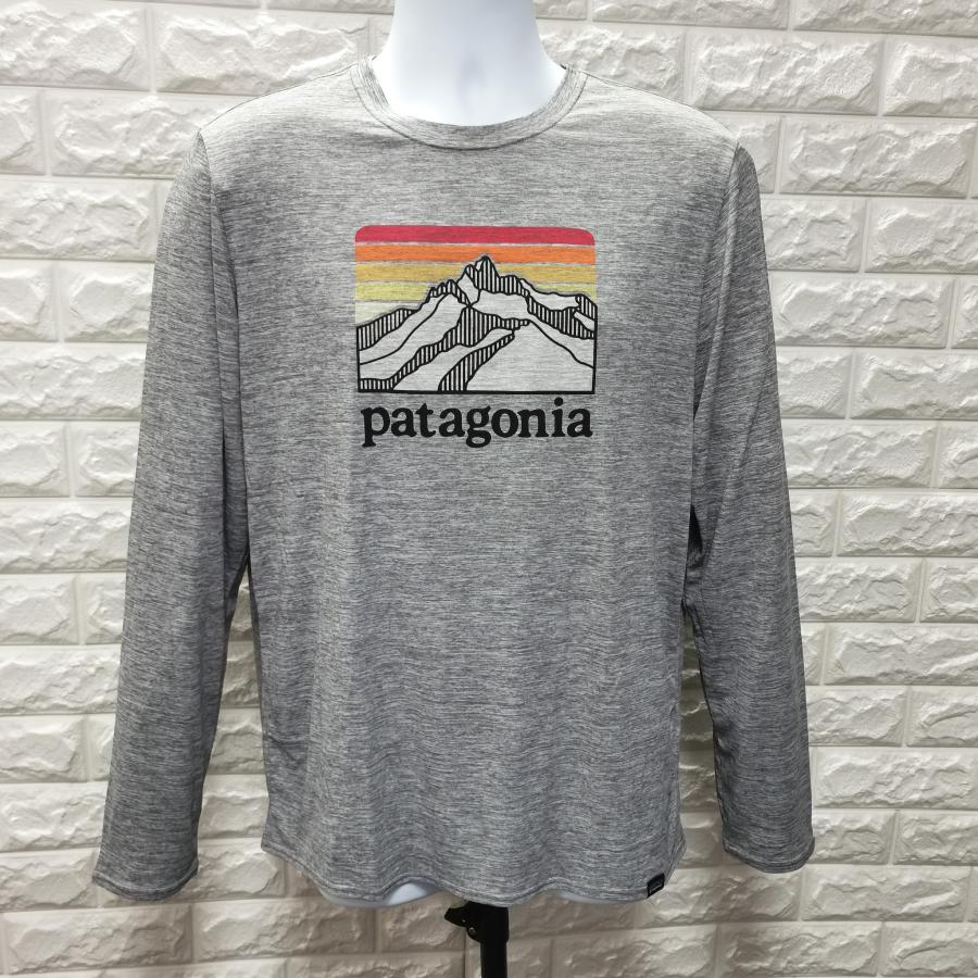 Patagonia パタゴニア 長袖 Tシャツ ロゴ ロンT メンズ 45190 キャプ