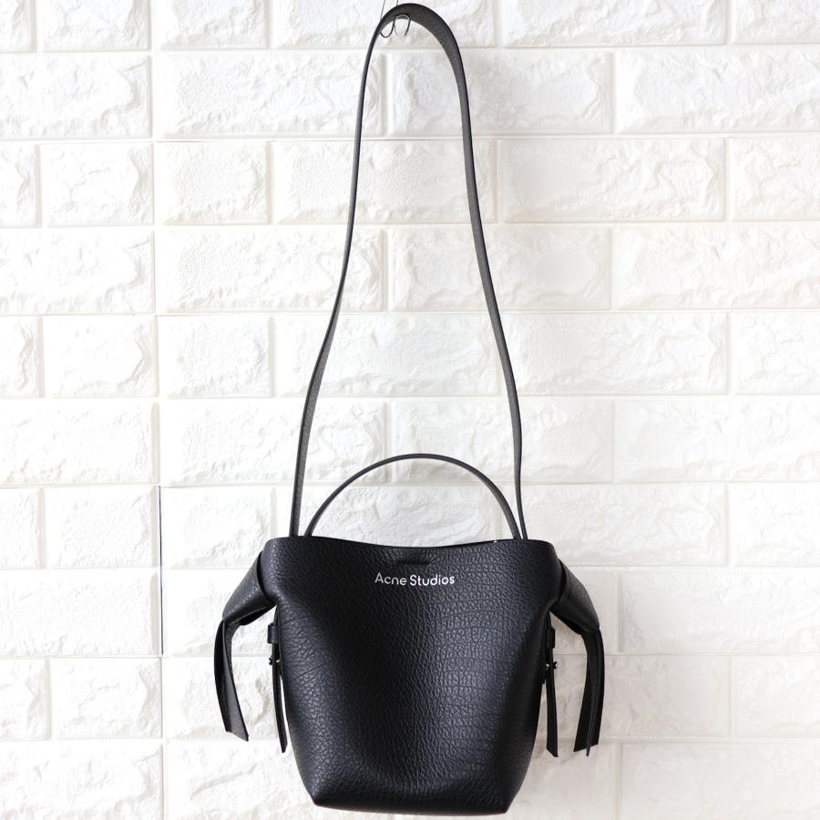 【並行輸入品】アクネ ストゥディオズ ショルダーバッグ レディース ブラック Acne Studios Musubi A10409 900の画像