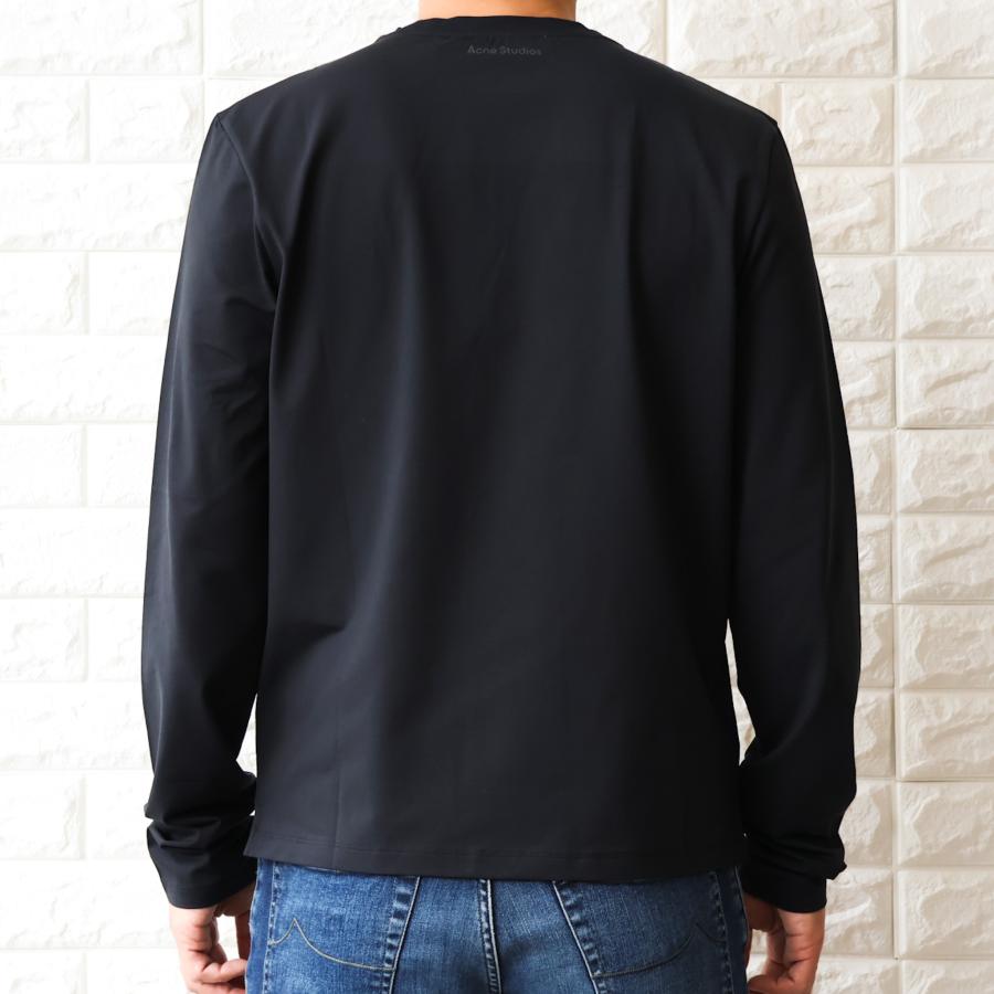 Acne Studios ブラック ロングスリーブ Tシャツ サイズM Acne Studios ロングスリーブ デニムシャツ | ブラック | FARFETCH JP