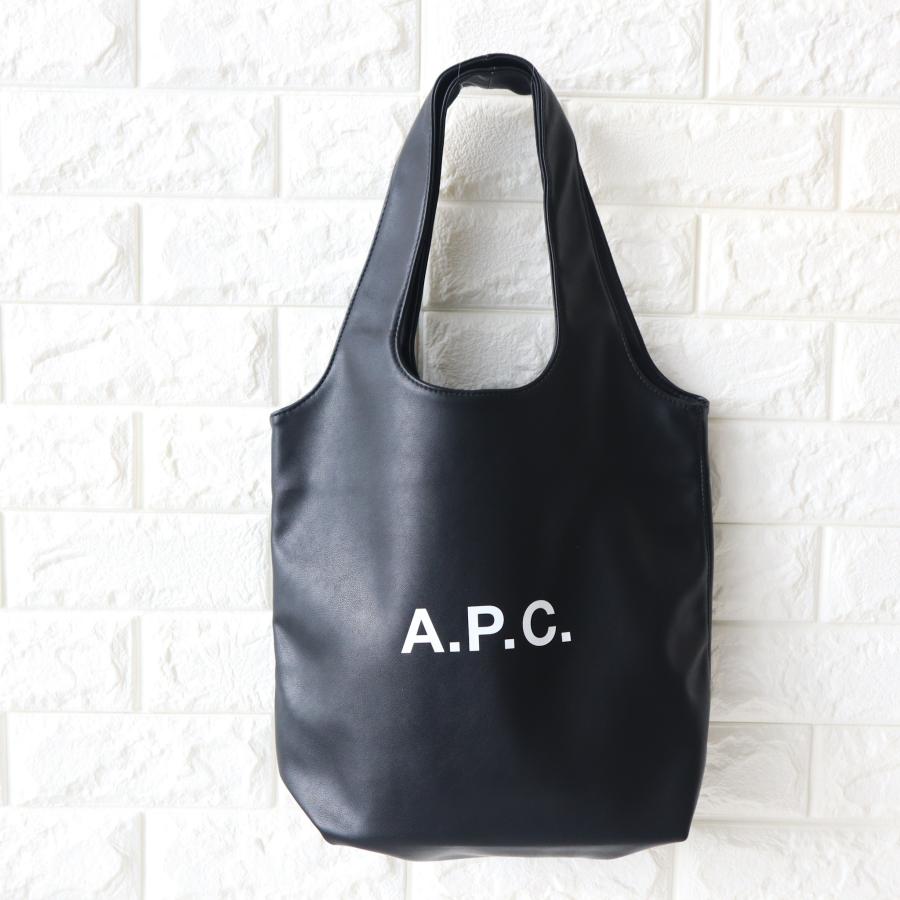 アーペーセー A.P.C. APC トートバッグ ブラック グリーン 黒 スモール