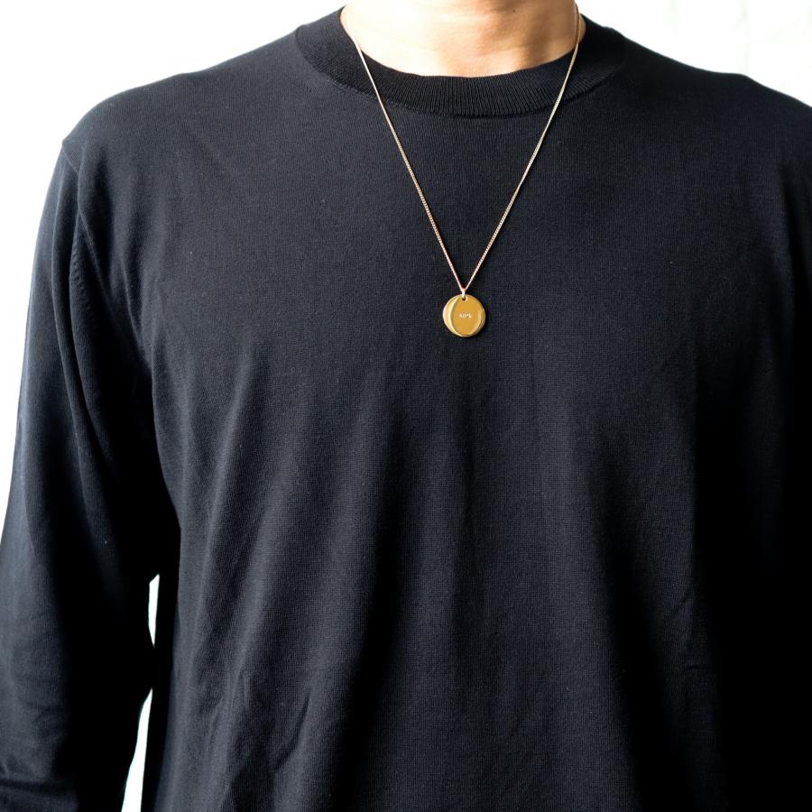 A.P.C. アーペーセー APC ネックレス メンズ ゴールド シルバー A.P.C. アーペーセー APC ネックレス メンズ ゴールド シルバー