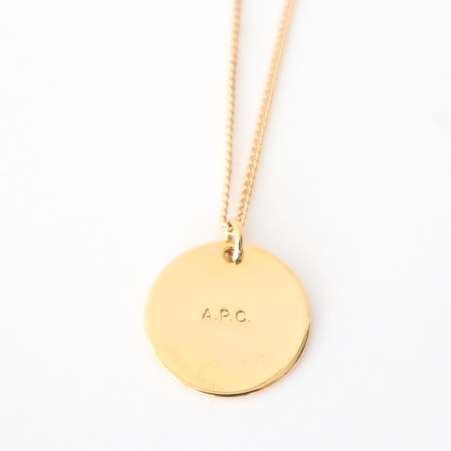 A.P.C. アーペーセー APC ネックレス メンズ ゴールド シルバー A.P.C. アーペーセー APC ネックレス メンズ ゴールド シルバー