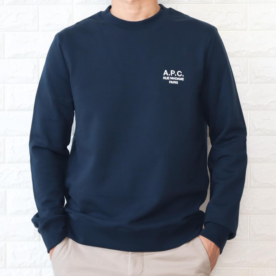 アーペーセー A.P.C. APC トレーナー スウェット メンズ ネイビー ユニ