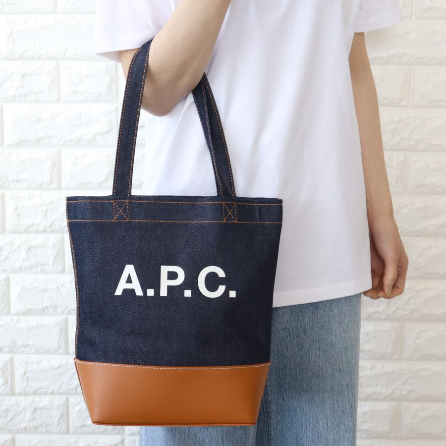 A.P.C. アーペーセー APC トートバッグ スモール デニムx