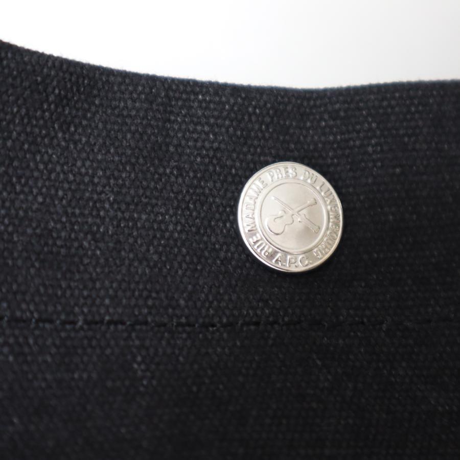 【並行輸入品】APC A.P.C. アーペーセー ショルダーバッグ トートバッグ 厚手キャンバス BESACE JOURNAL M61939 PSAJZの画像
