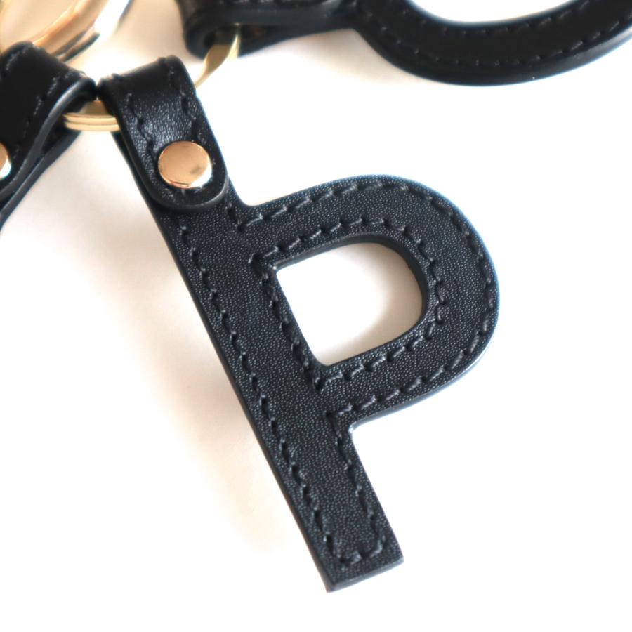 【A.P.C.】ブラックレザーキーホルダー A.P.C. / アーペーセー | A.P.C. キーリング - Black | 通販