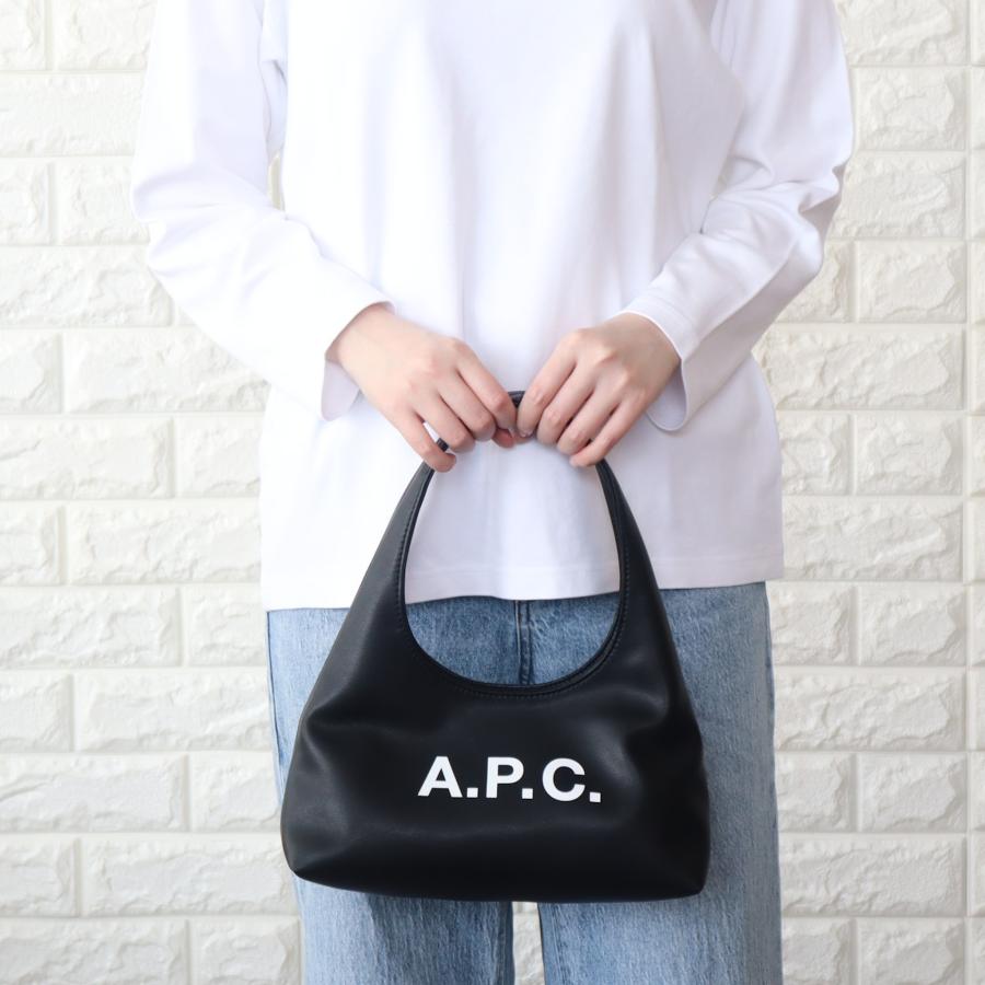 A.P.C. 黒 ショルダーバッグ 円筒形 A.P.C.（アーペーセー） 【並行輸入品】アーペーセー APC バッグ