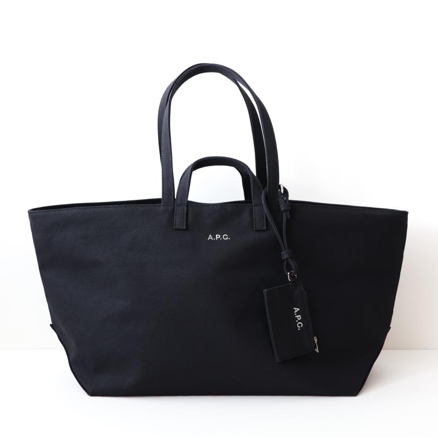 【並行輸入品】APC A.P.C. アーペーセー トートバッグ メンズ キャンバス ポーチ付 LE DRUMMER TOILE A4対応 F67046 COHMP 2026春夏新作の画像