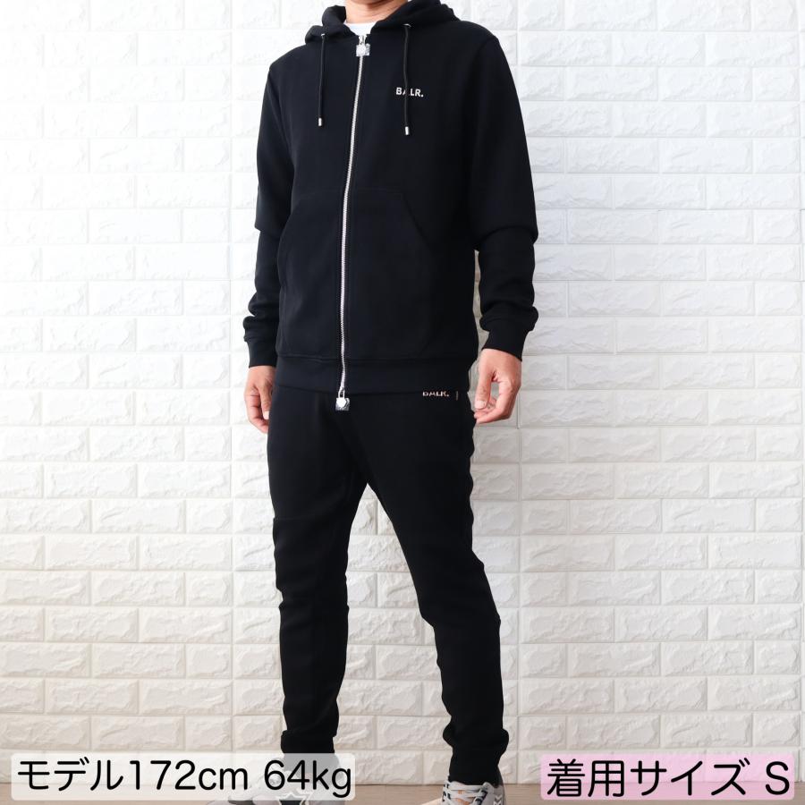 BALR. セットアップ 上下 ブラック BALR. 【並行輸入品】ボーラー スウェットパーカー スウェット