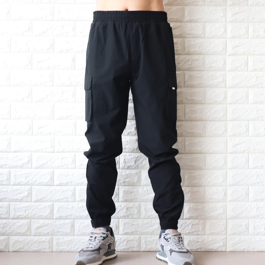 ☀️新品未使用☀️カーゴパンツ Tech Cuffed B1416 XL 黒 BALR.（ボーラー） 【並行輸入品】ボーラー カーゴパンツ ジョガー