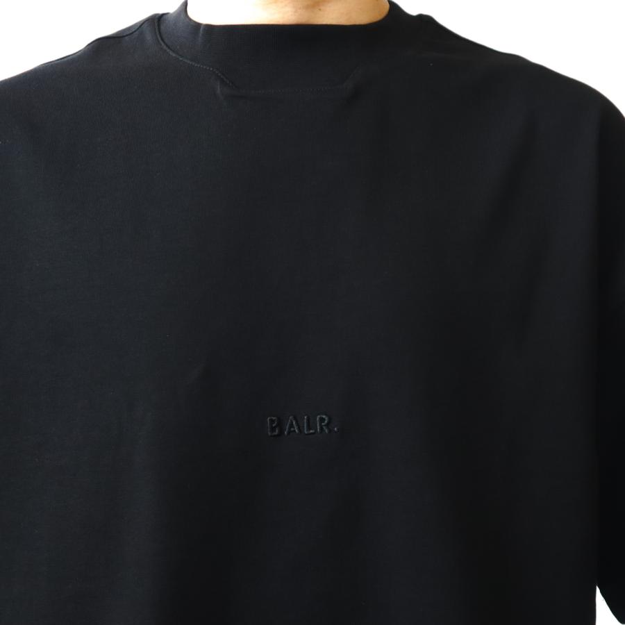 BALR. Tシャツ メンズ ボーラー オーバーサイズ ブラック