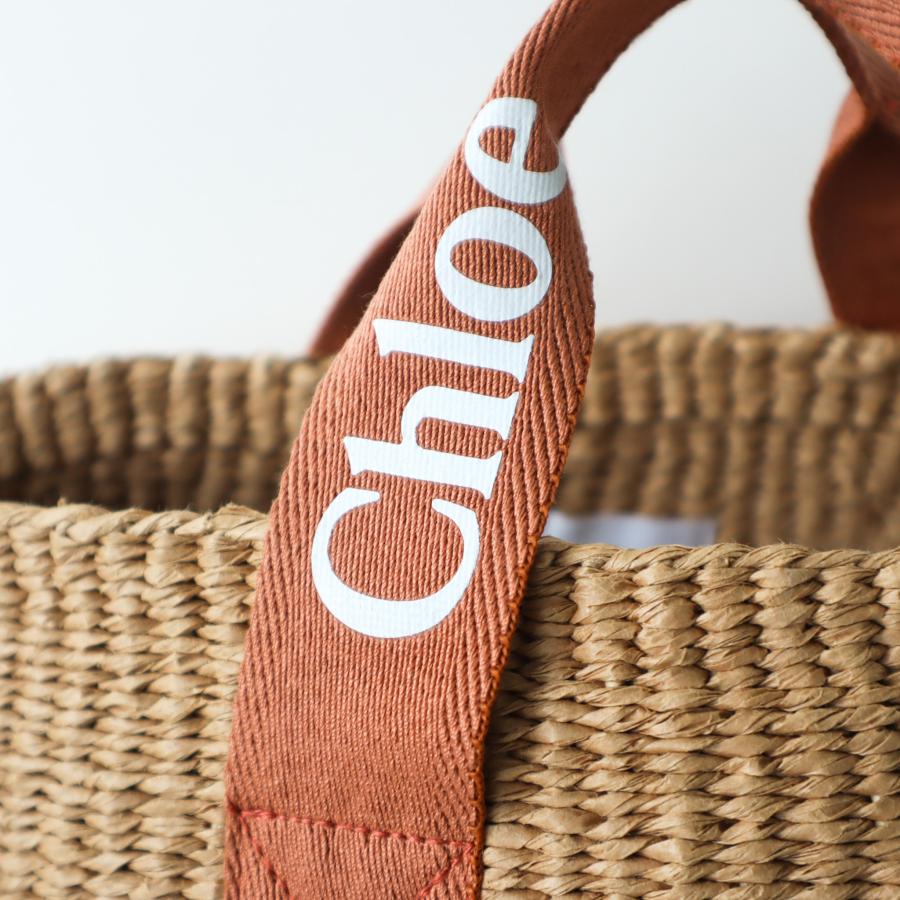 Chloe CHLOE クロエ Mifuko かごバッグ キッズ ロゴ バスケット Chloe CHLOE クロエ Mifuko かごバッグ キッズ ロゴ バスケット
